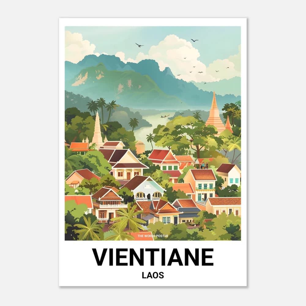 Affiche VIENTIANE - Image 1 of 6