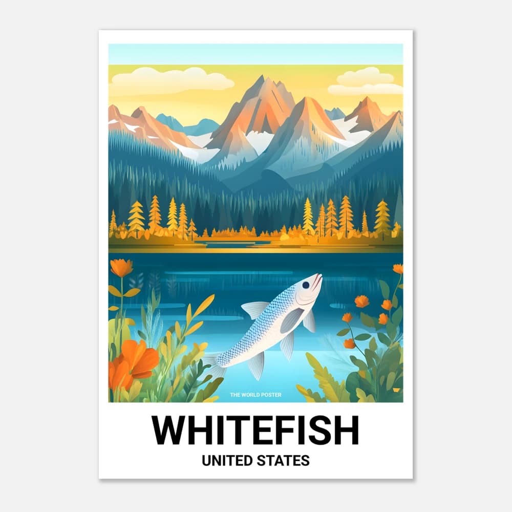 Affiche WHITEFISH - Image 1 of 6