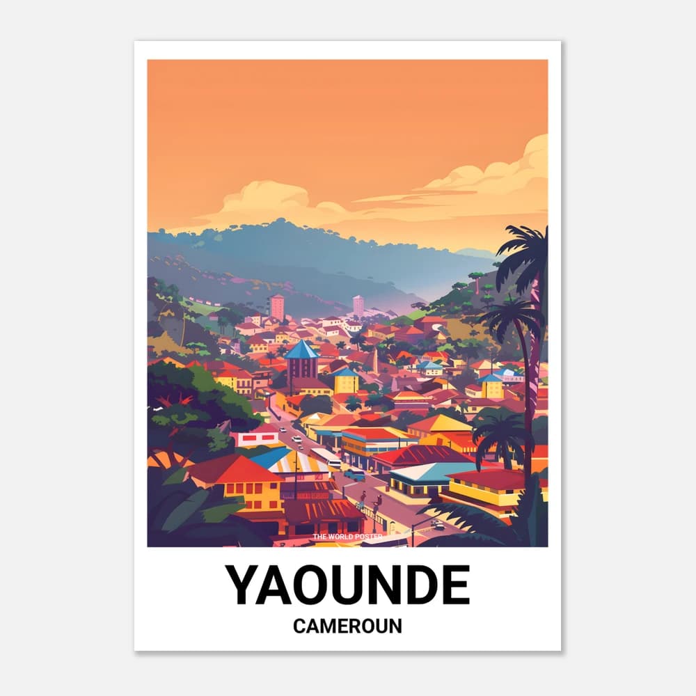 Affiche YAOUNDÉ - Image 1 of 6