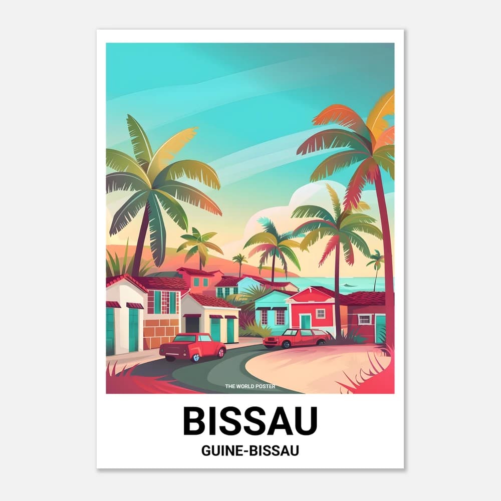Affiche BISSAU - Image 1 of 6