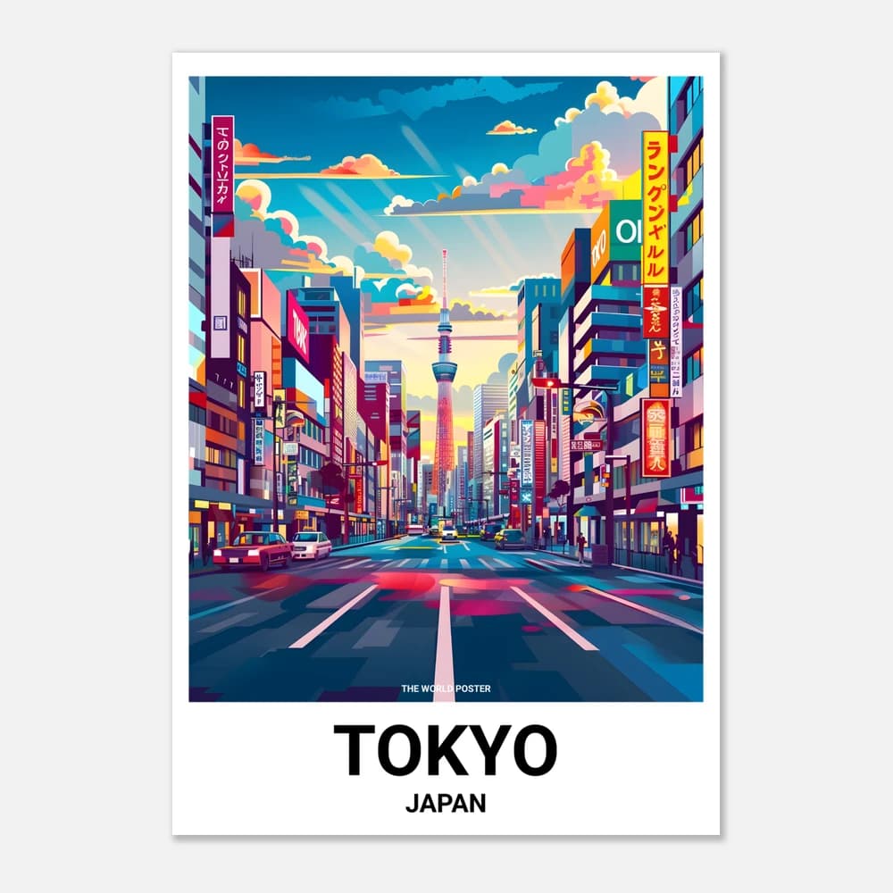 Affiche TOKYO - Image 1 of 6