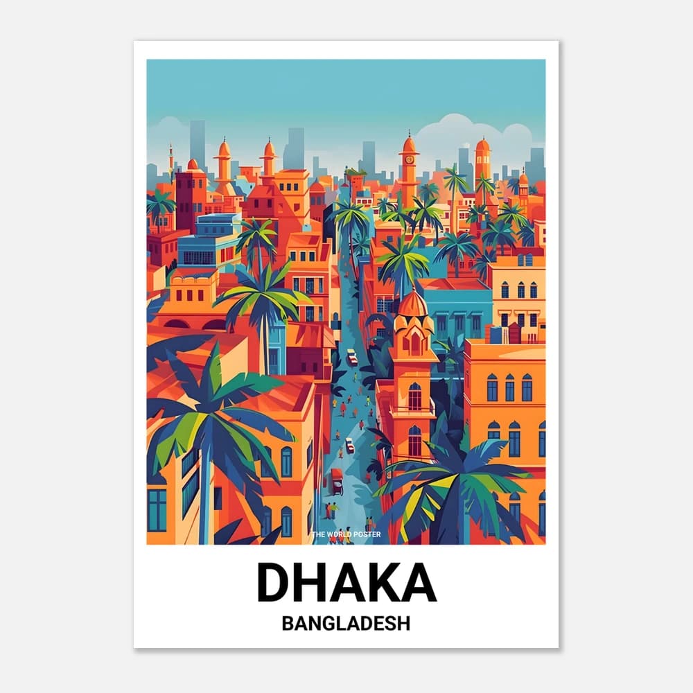 Affiche DHAKA - Image 1 of 6