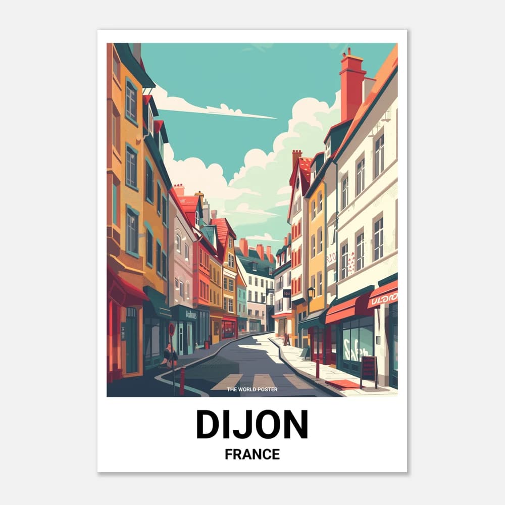 Affiche DIJON - Image 1 of 6
