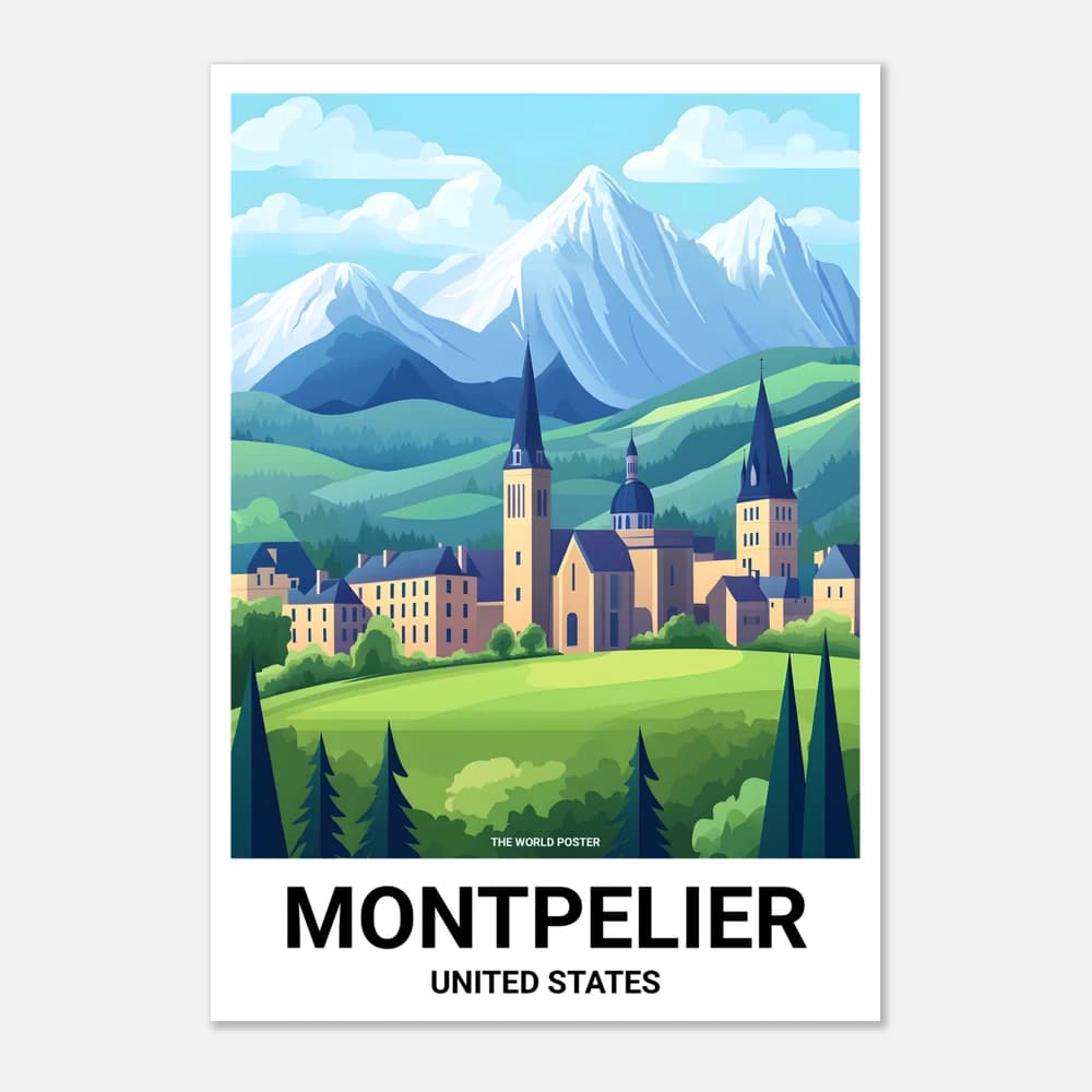 Affiche MONTPELIER - Image 1 of 6