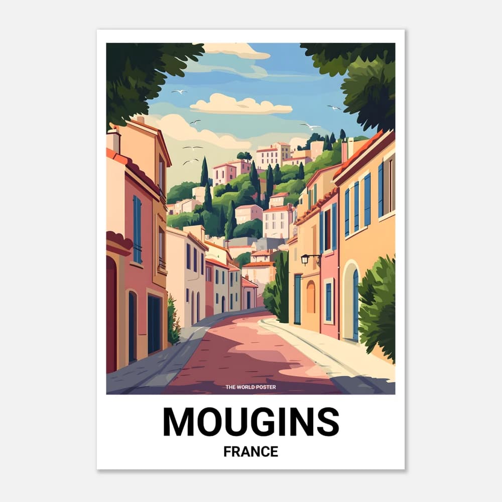 Affiche MOUGINS - Image 1 of 6