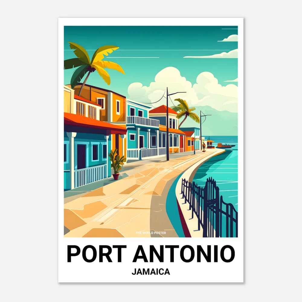 Affiche PORT ANTONIO - Image 1 of 6