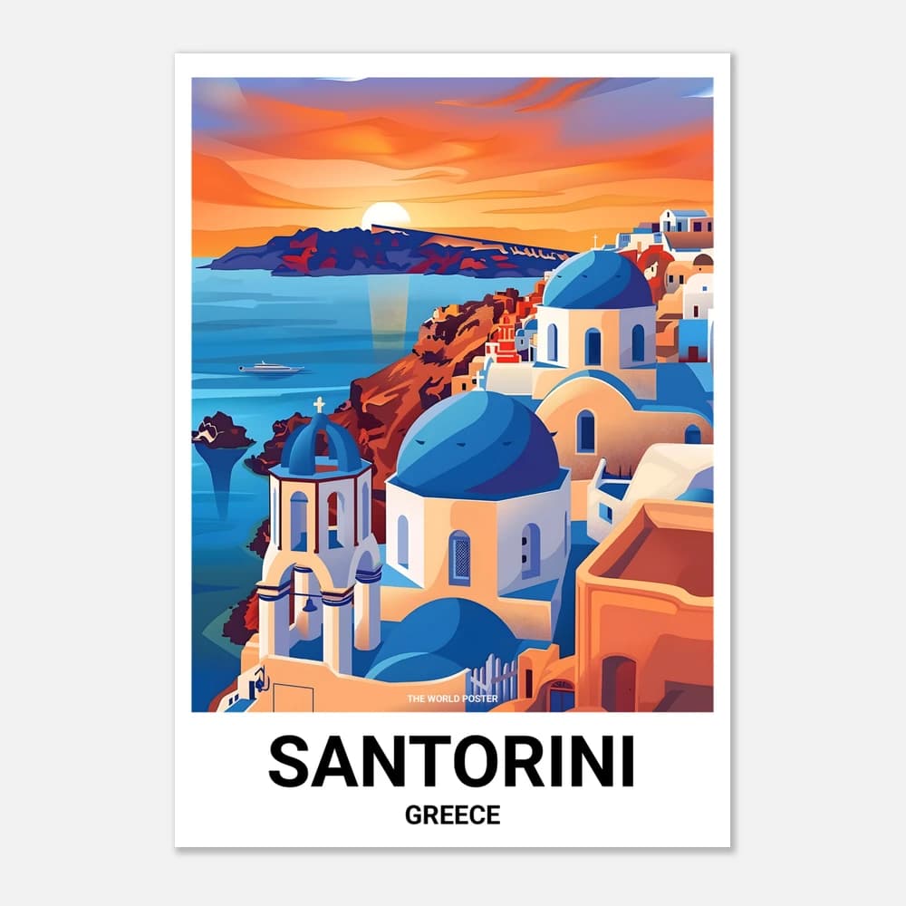 Affiche SANTORIN - Image 1 of 6