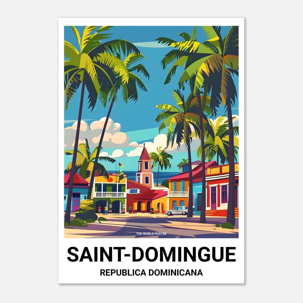 Affiche SAINT-DOMINGUE - Image 1 of 6