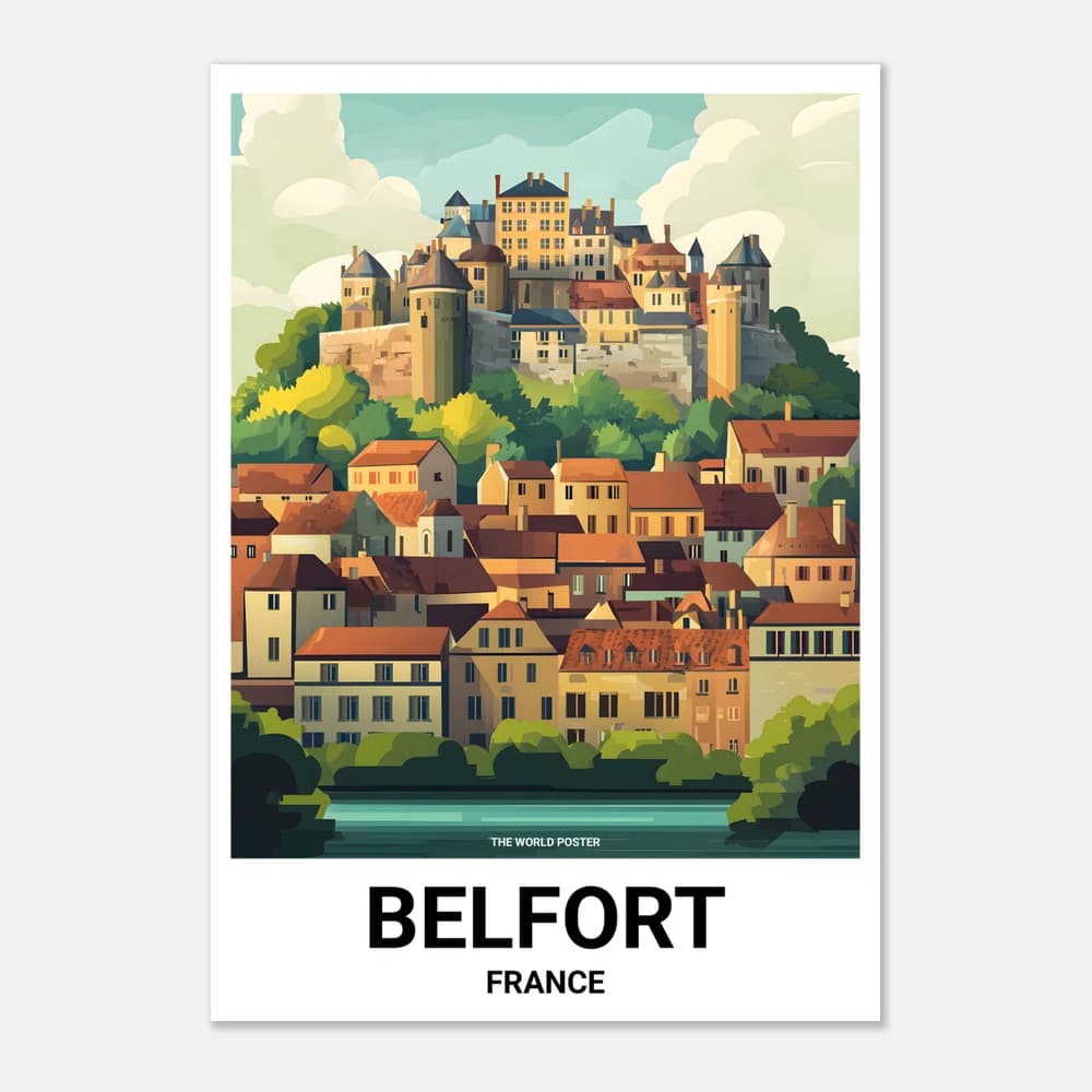 Affiche BELFORT - Image 1 of 6