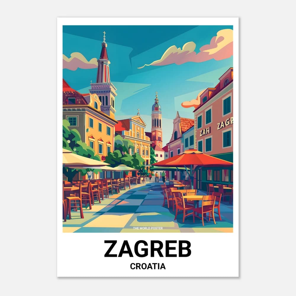 Affiche ZAGREB - Image 1 of 6
