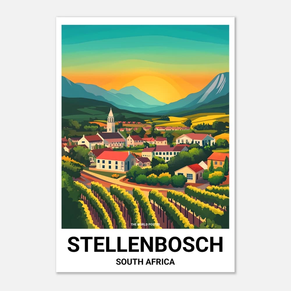 Affiche STELLENBOSCH - Image 1 of 6