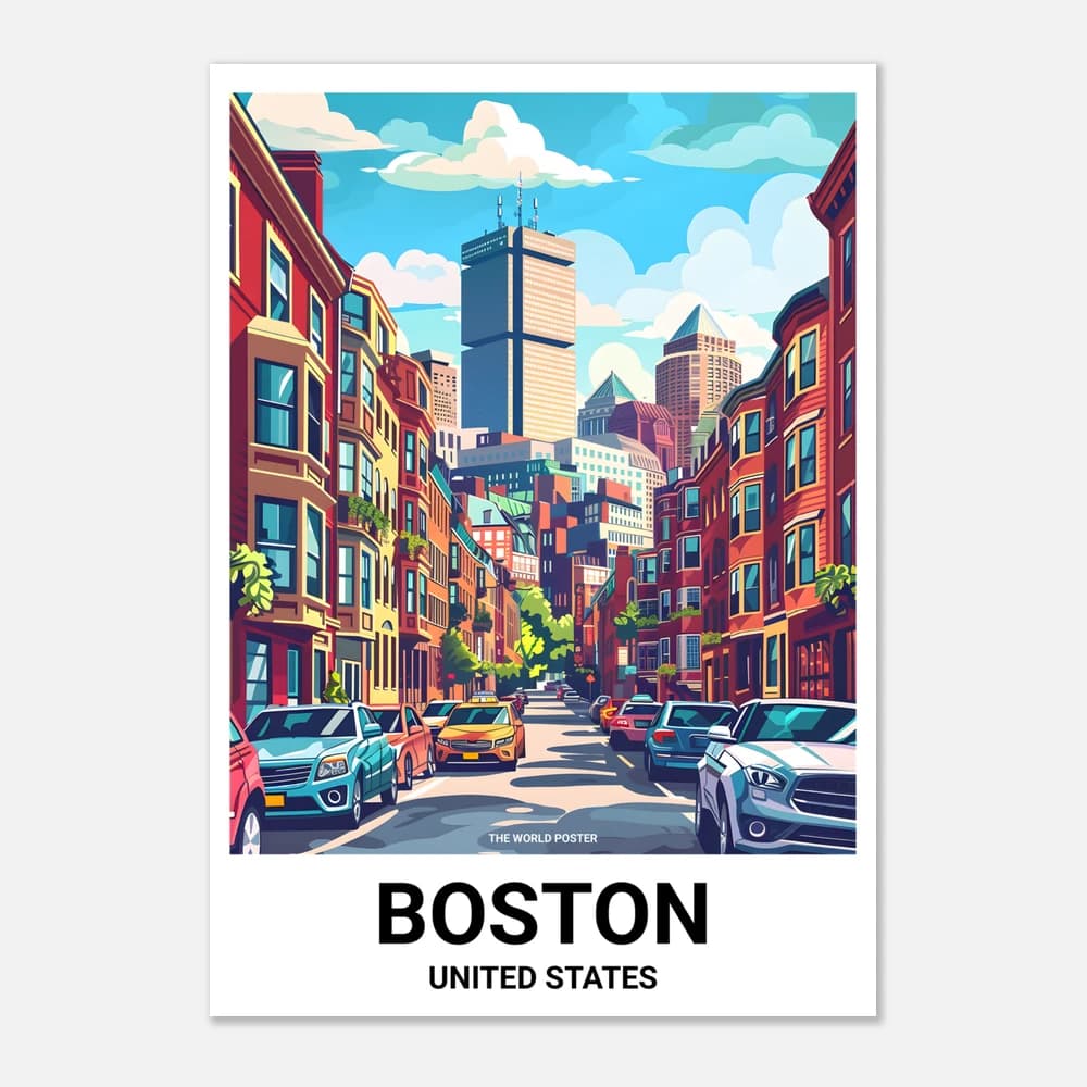 Affiche BOSTON - Image 1 of 6