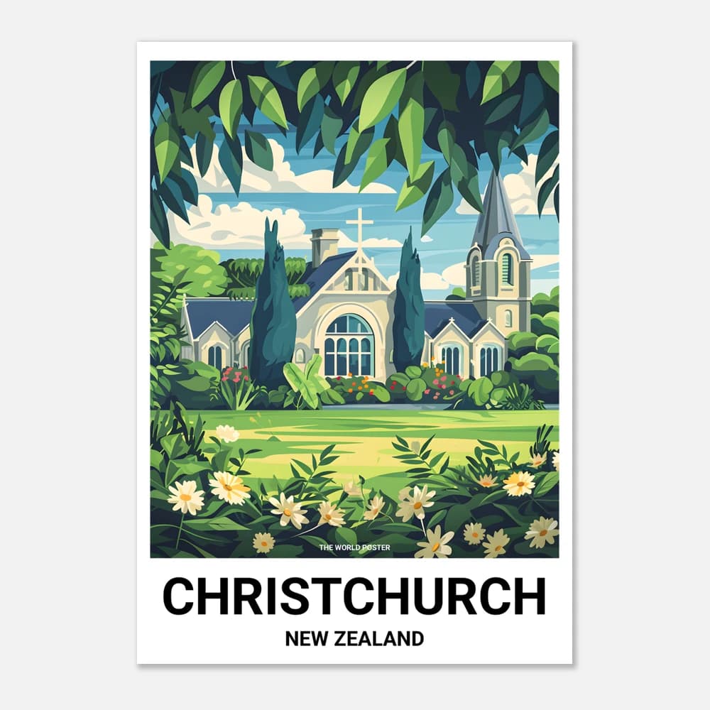 Affiche CHRISTCHURCH - Image 1 of 6