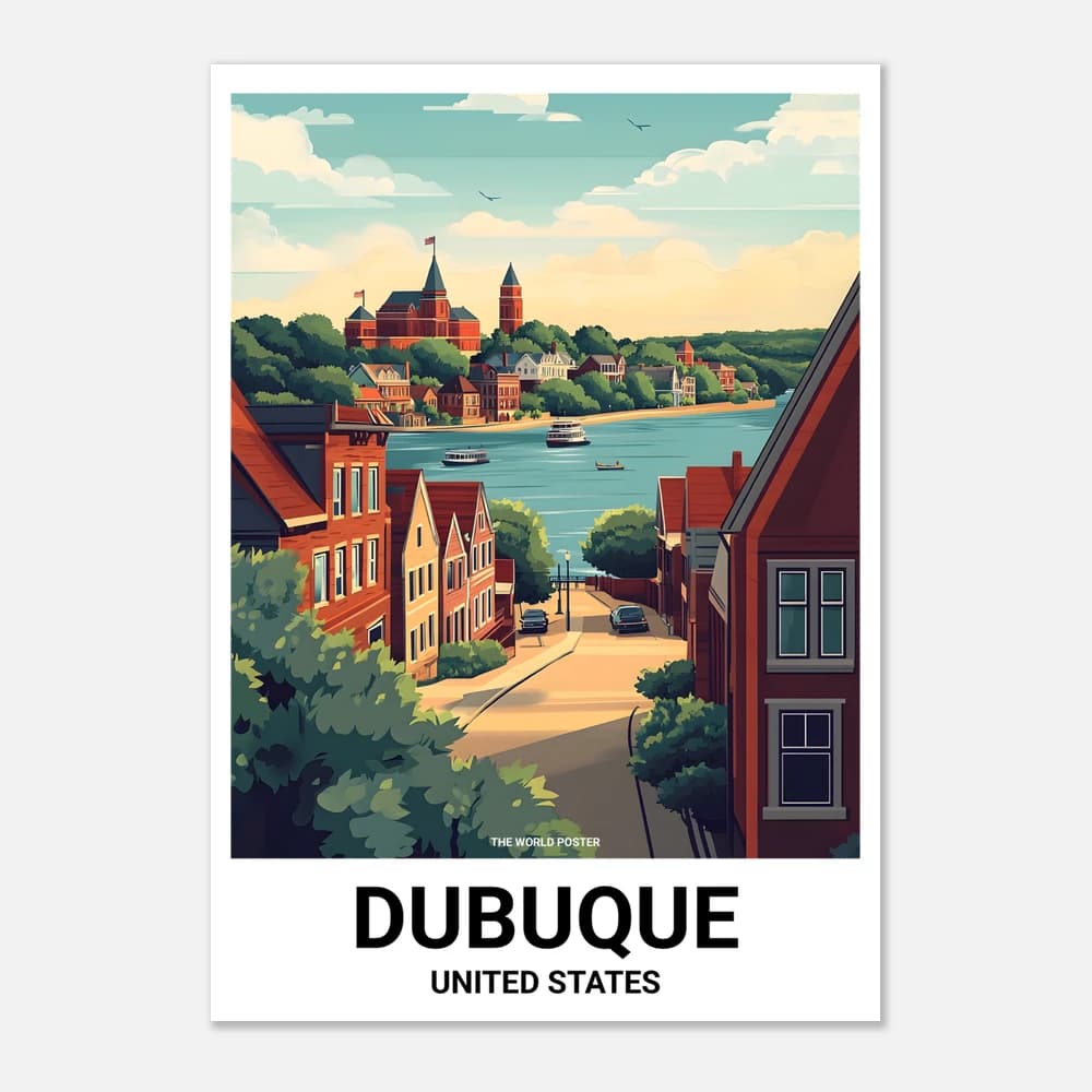 Affiche DUBUQUE - Image 1 of 6
