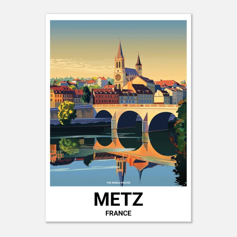 Affiche METZ - Image 1 of 6