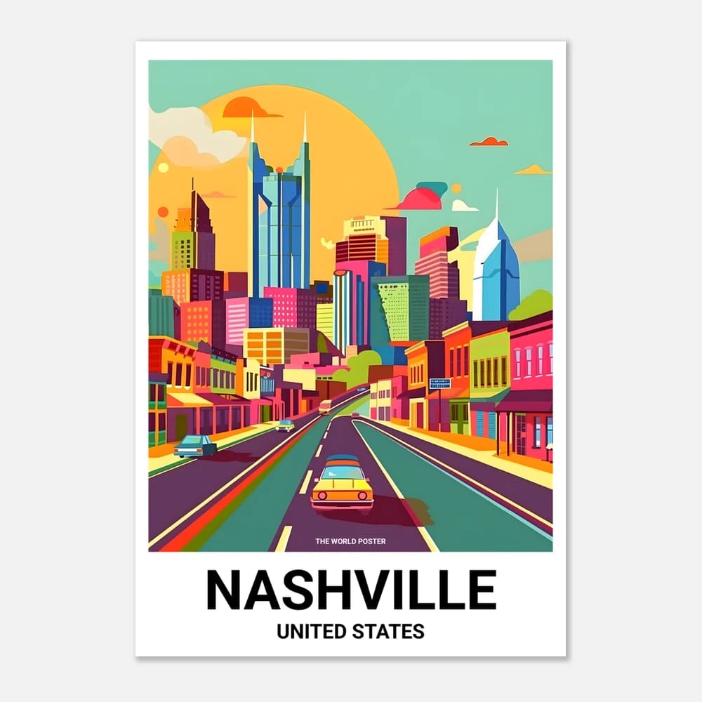 Affiche NASHVILLE - Image 1 of 6
