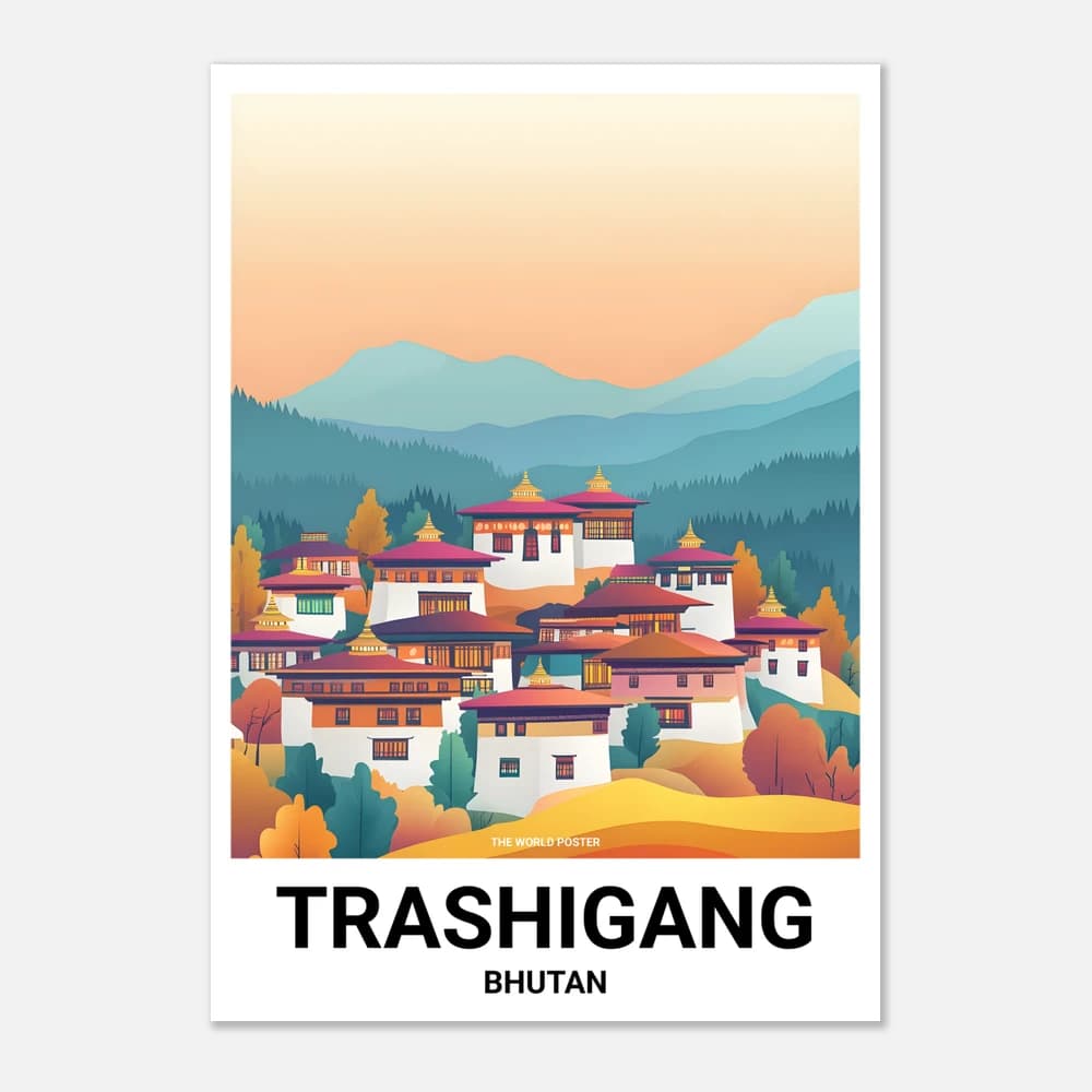 Affiche TRASHIGANG - Image 1 of 6