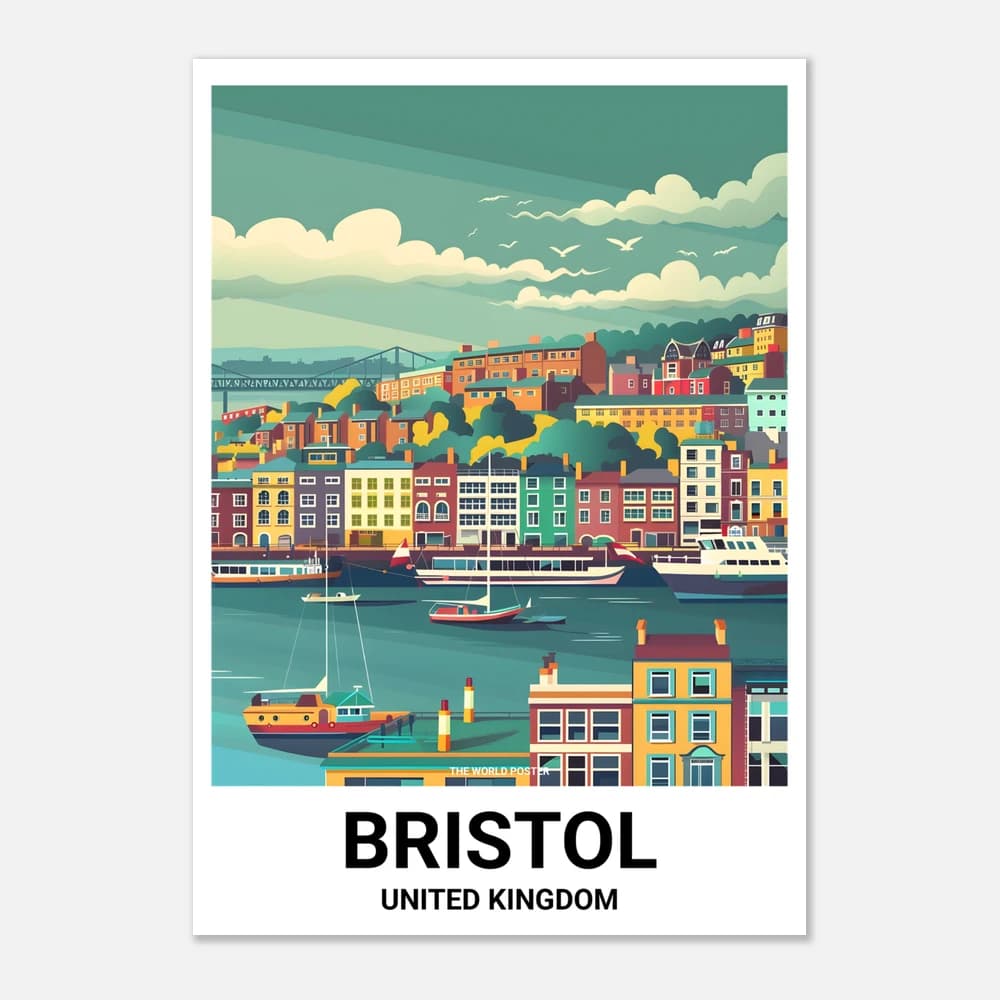 Affiche BRISTOL - Image 1 of 6