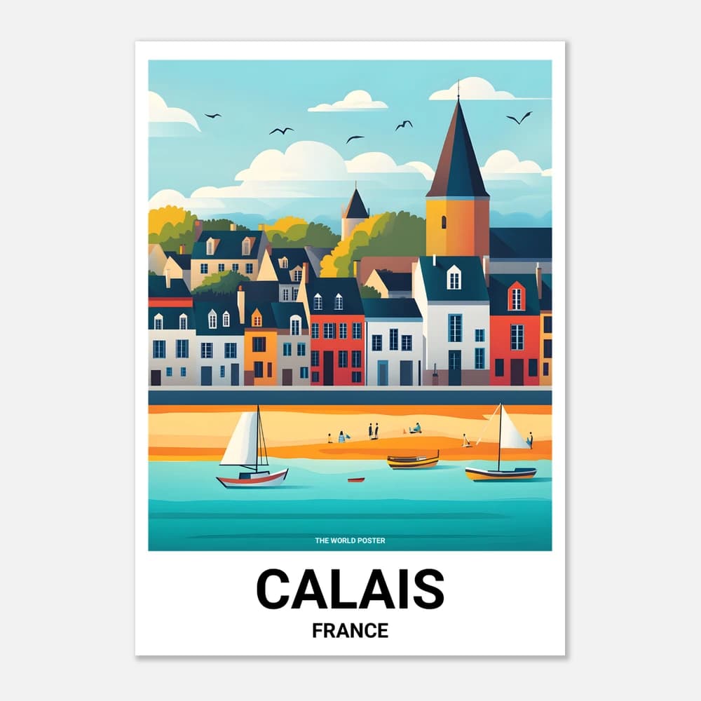 Affiche CALAIS - Image 1 of 6