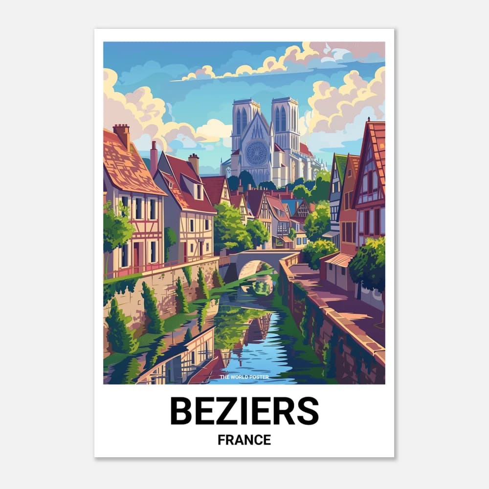 Affiche BÉZIERS - Image 1 of 6