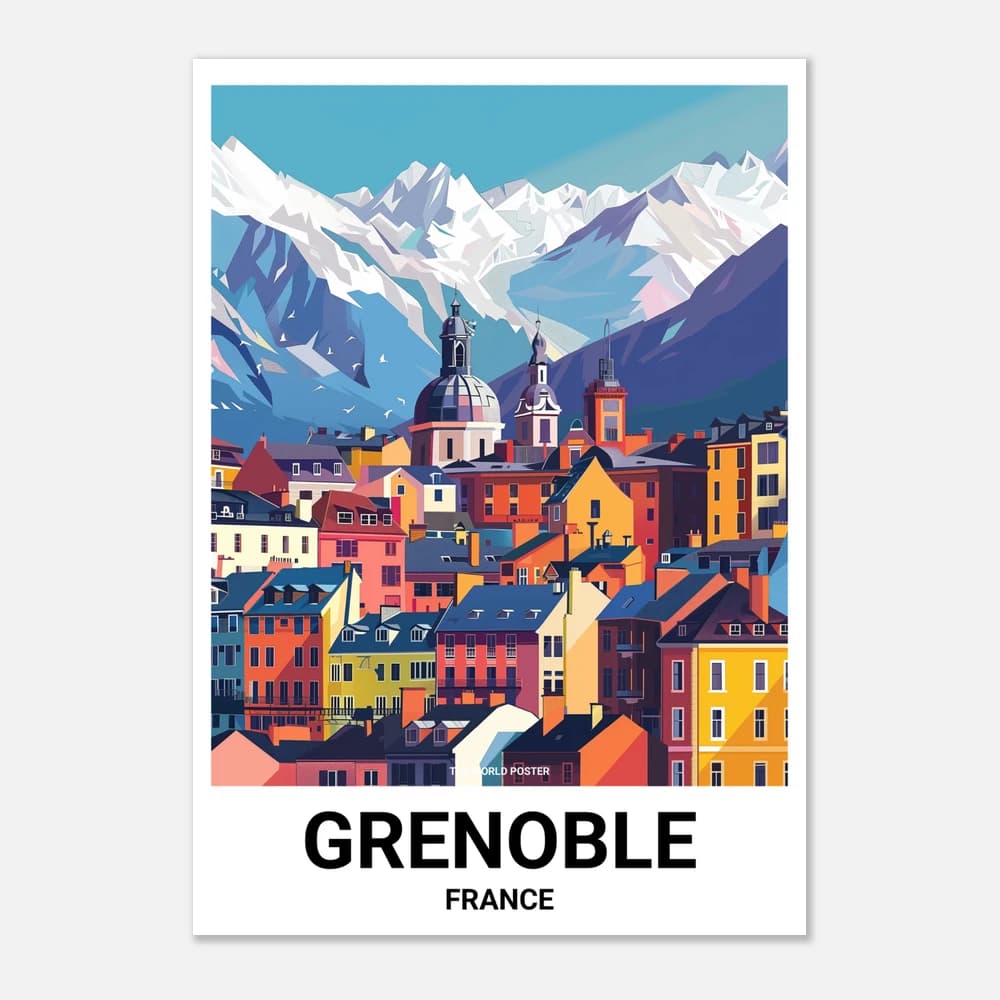 Affiche GRENOBLE - Image 1 of 6