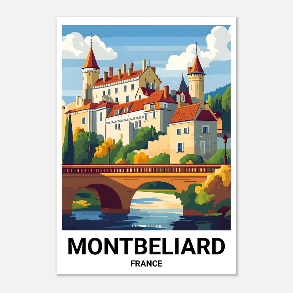 Affiche MONTBÉLIARD - Image 1 of 6