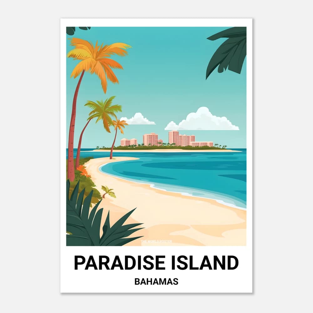 Affiche PARADISE ISLAND - Image 1 of 6