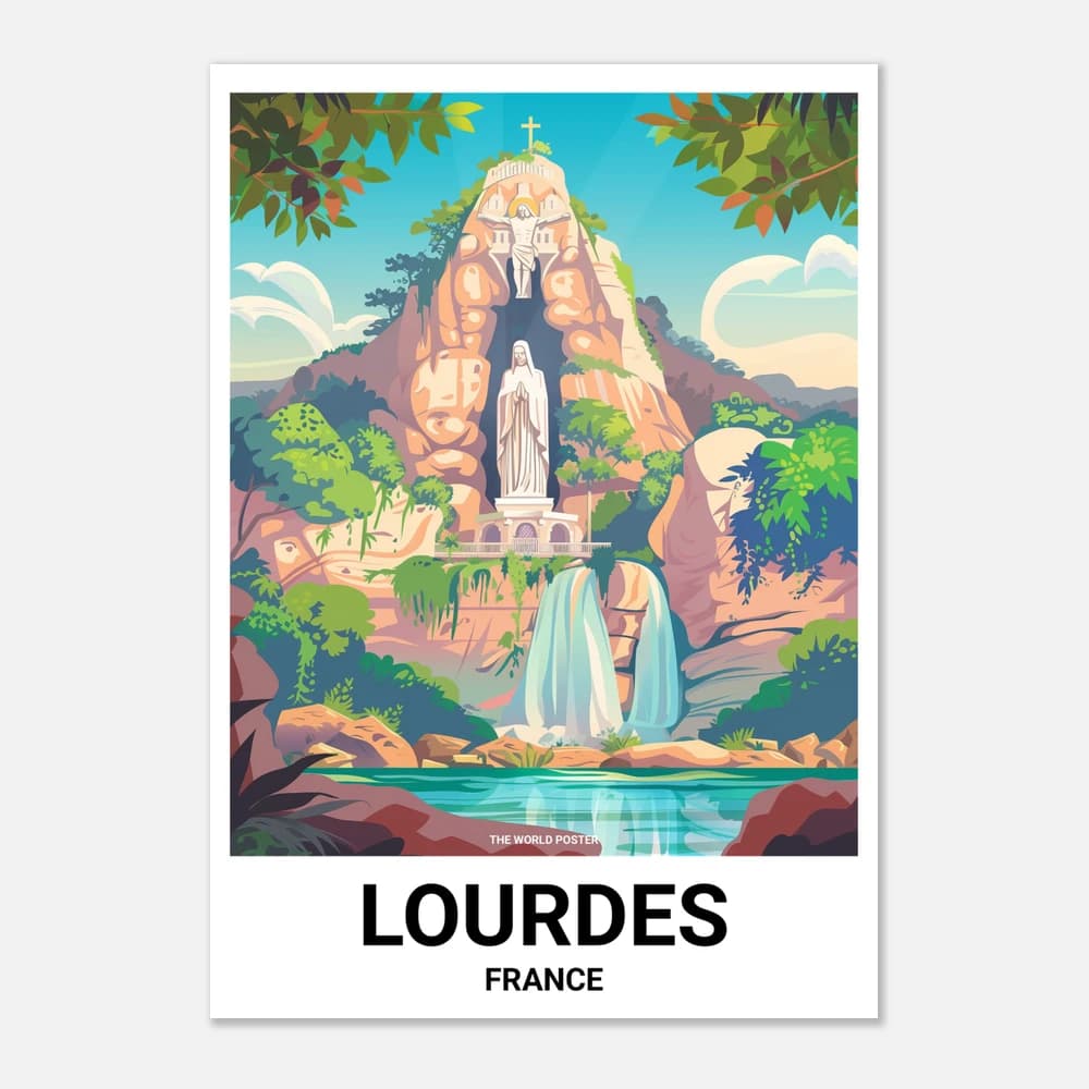 Affiche LOURDES - Image 1 of 6