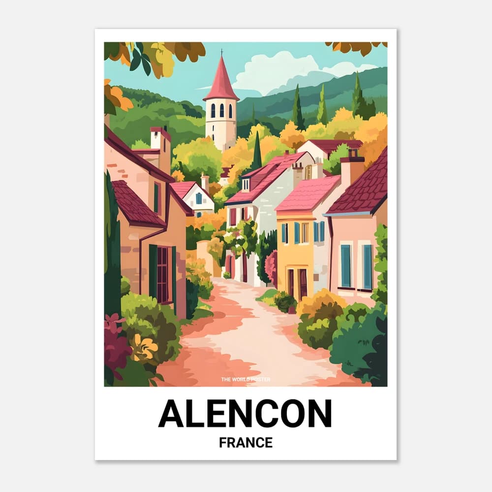 Affiche ALENÇON - Image 1 of 6