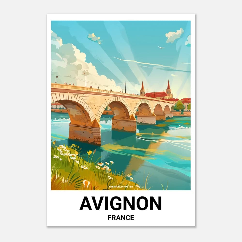 Affiche AVIGNON - Image 1 of 6
