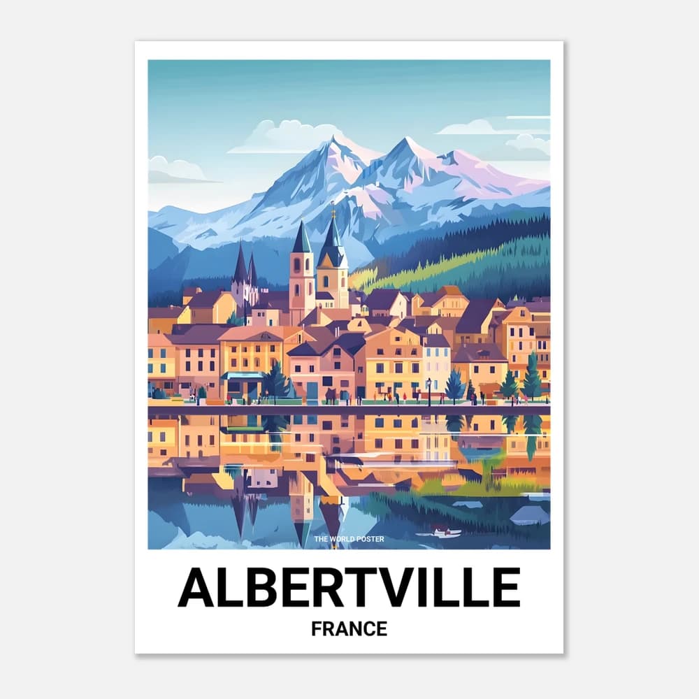 Affiche ALBERTVILLE - Image 1 of 6