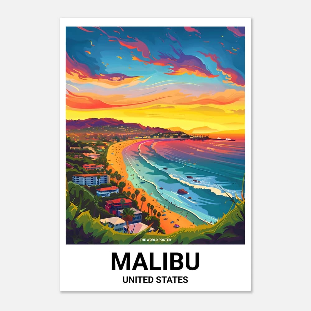Affiche MALIBU - Image 1 of 6