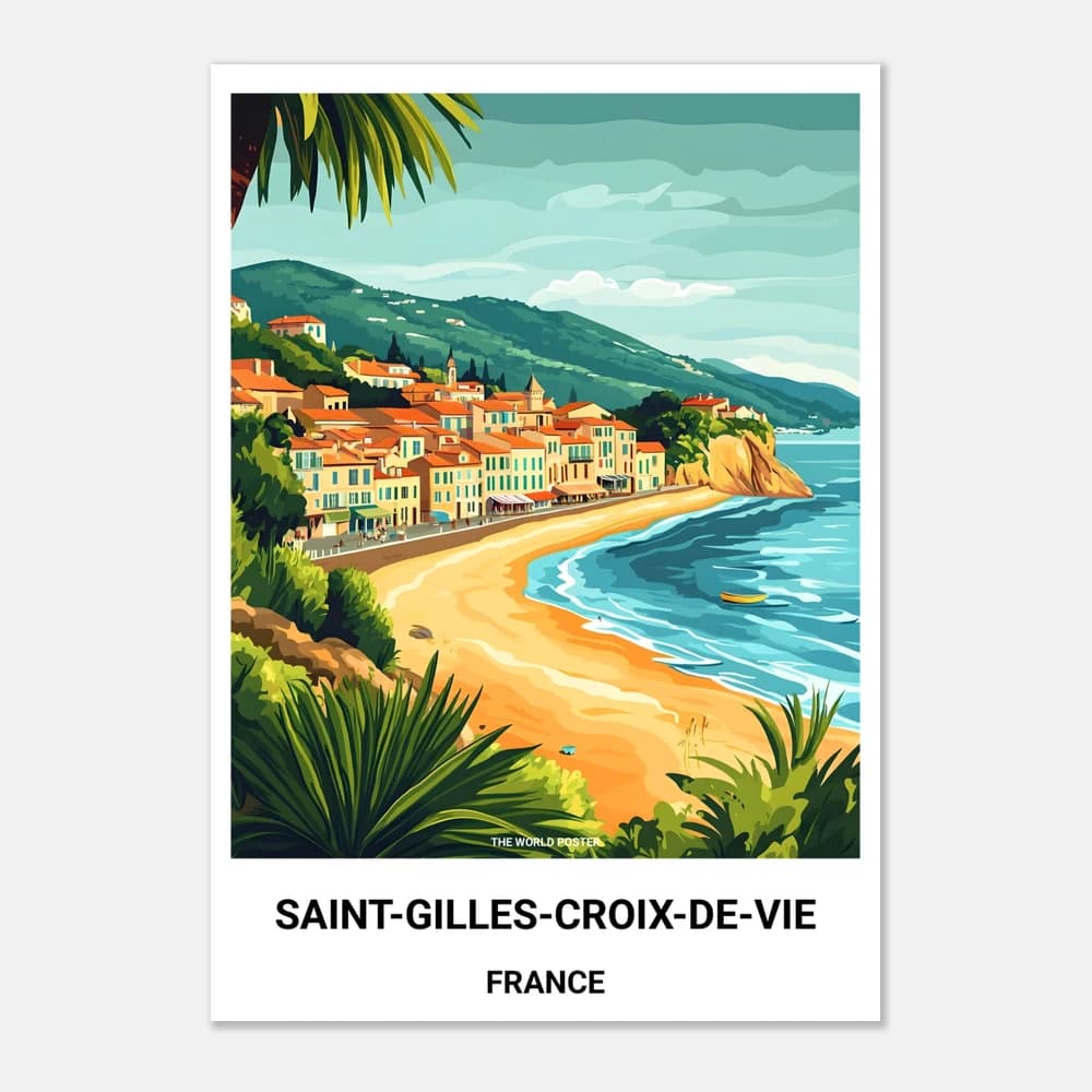 Affiche SAINT-GILLES-CROIX-DE-VIE - Image 1 of 6