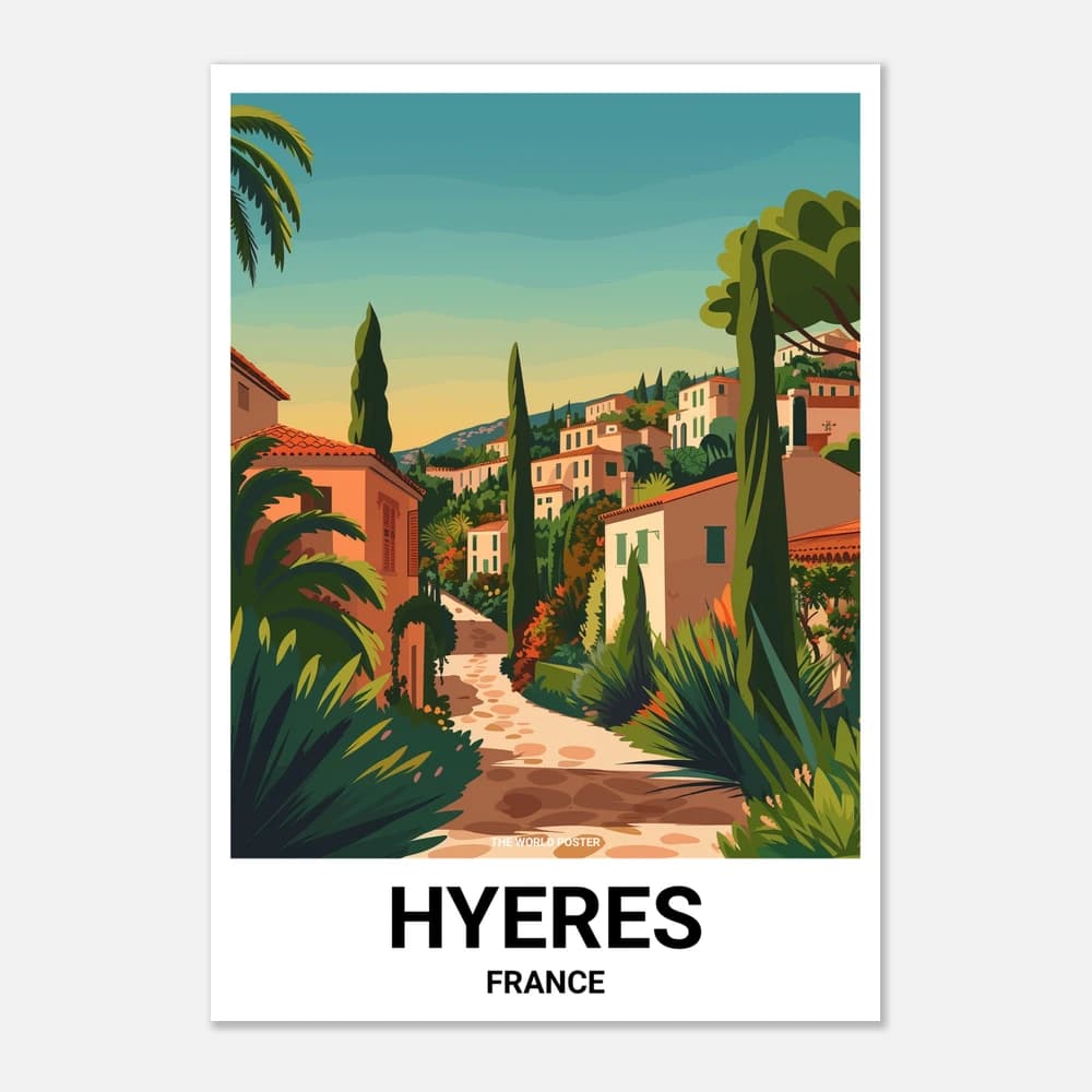 Affiche HYÈRES - Image 1 of 6