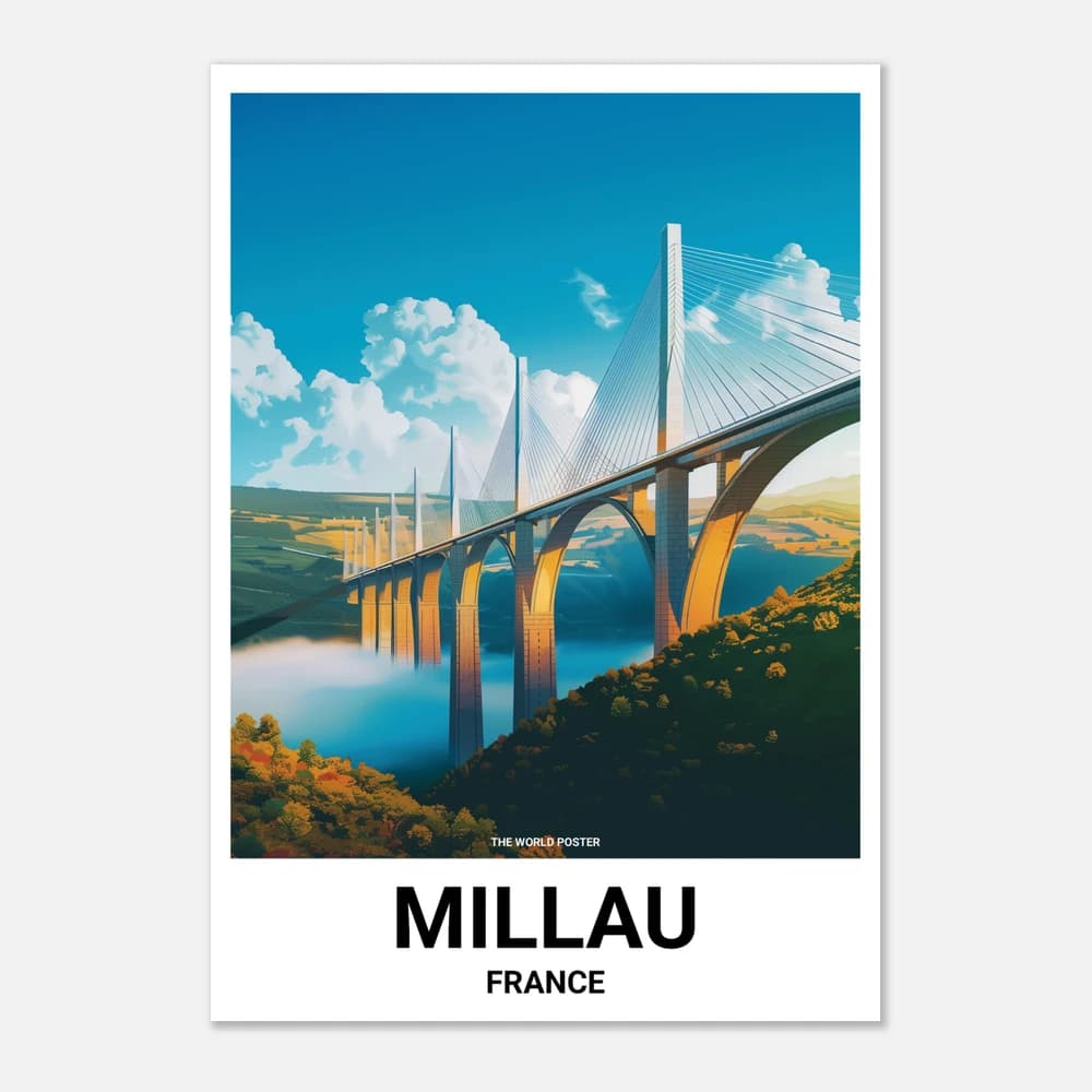 Affiche MILLAU - Image 1 of 6