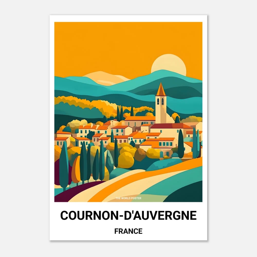 Affiche COURNON-D'AUVERGNE - Image 1 of 6
