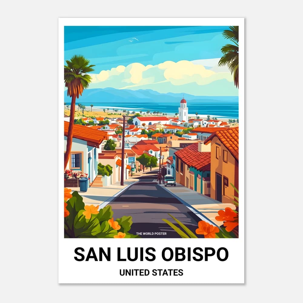 Affiche SAN LUIS OBISPO - Image 1 of 6