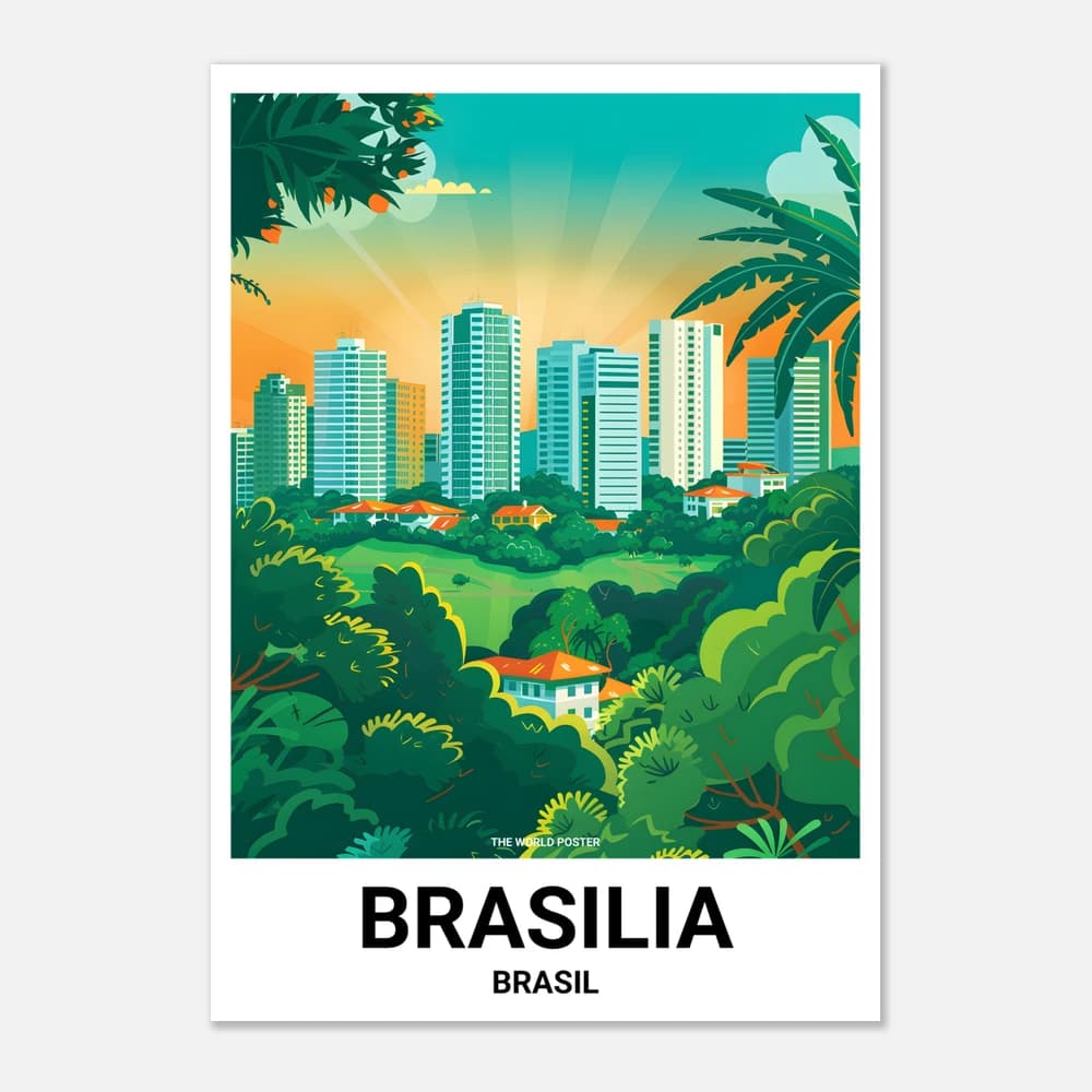 Affiche BRASÍLIA - Image 1 of 6