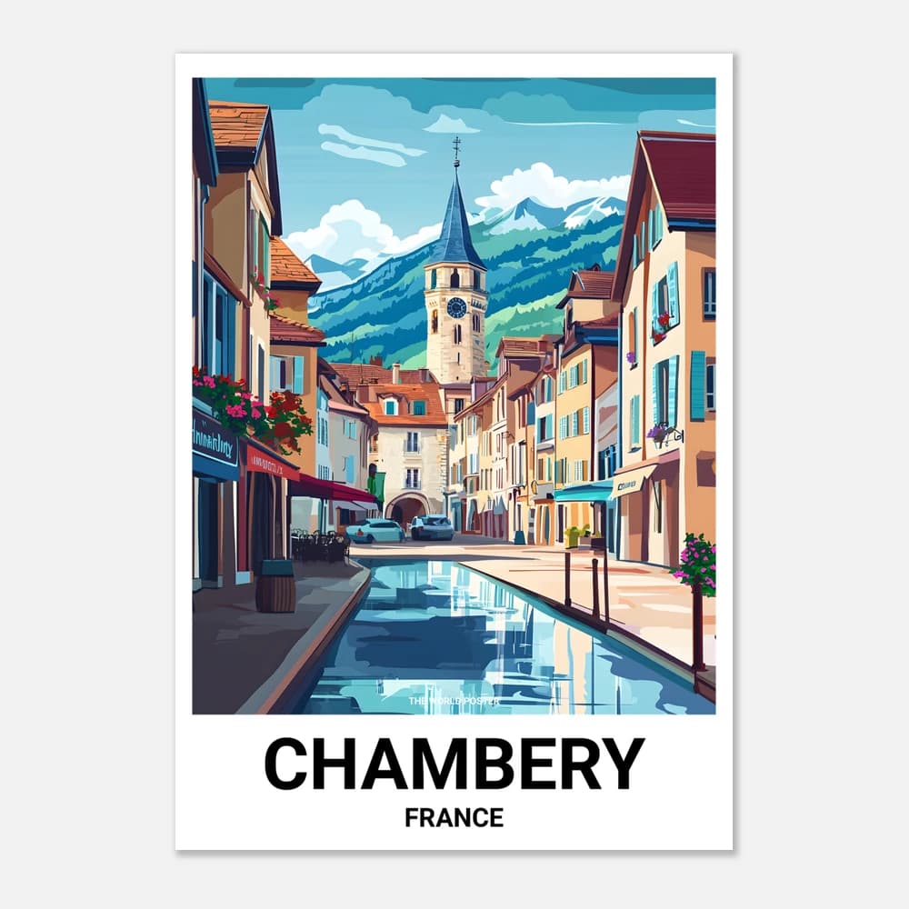 Affiche CHAMBÉRY - Image 1 of 6