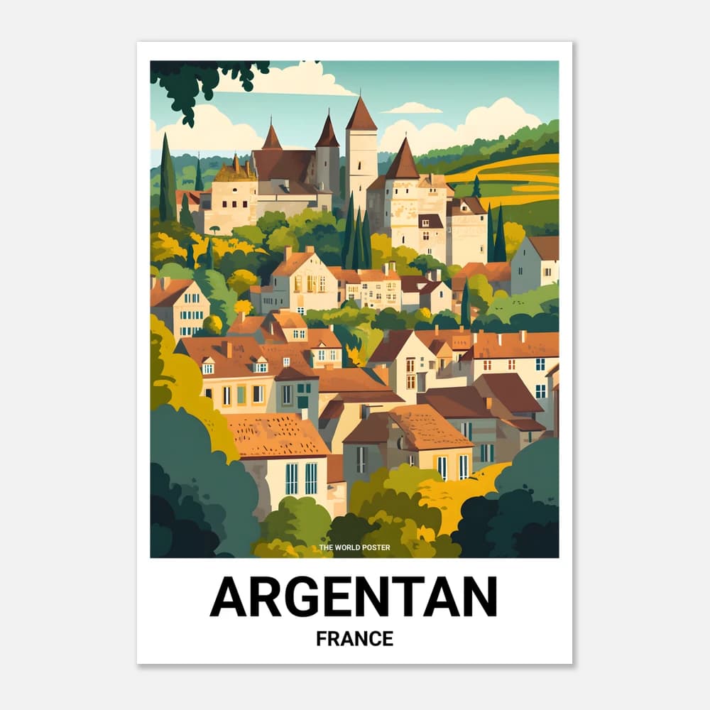 Affiche ARGENTAN - Image 1 of 6