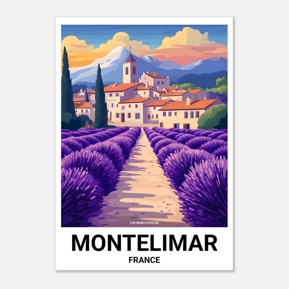 Affiche MONTÉLIMAR - Image 1 of 6