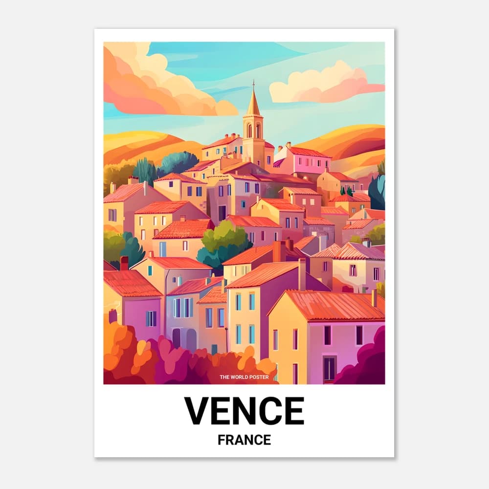 Affiche VENCE - Image 1 of 6