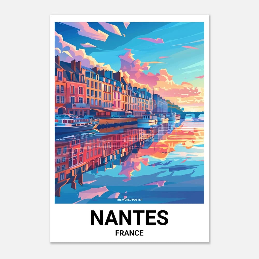 Affiche NANTES - Image 1 of 6
