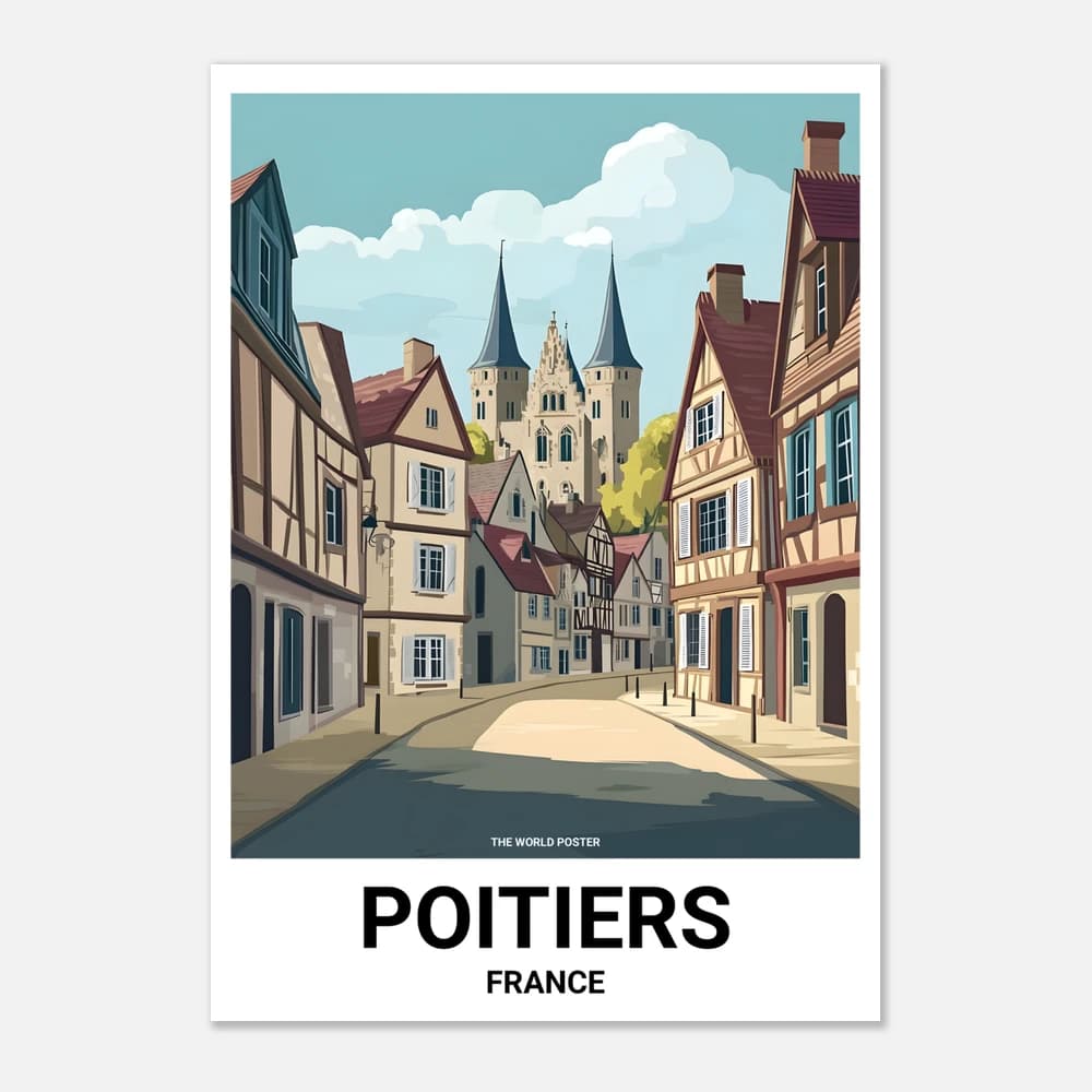 Affiche POITIERS - Image 1 of 6
