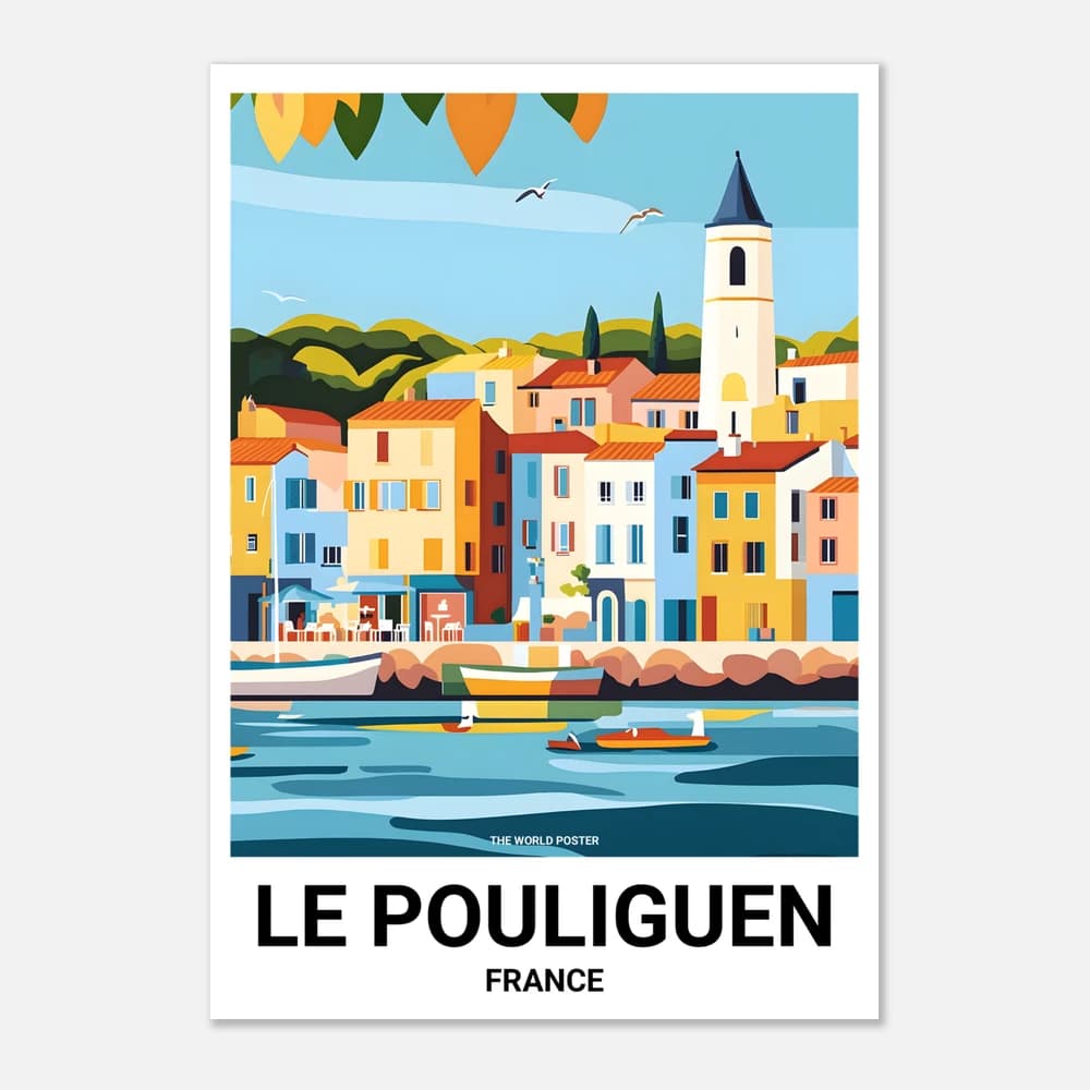 Affiche LE POULIGUEN - Image 1 of 6