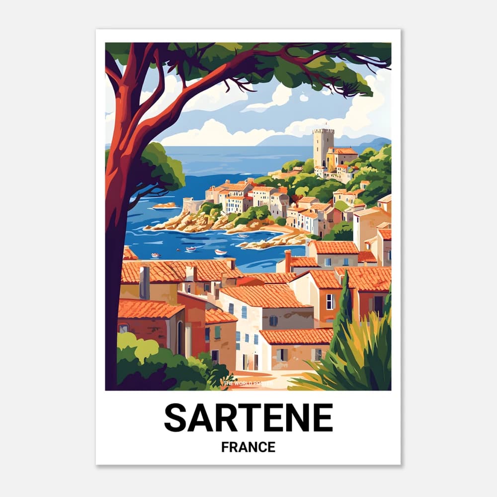 Affiche SARTÈNE - Image 1 of 6