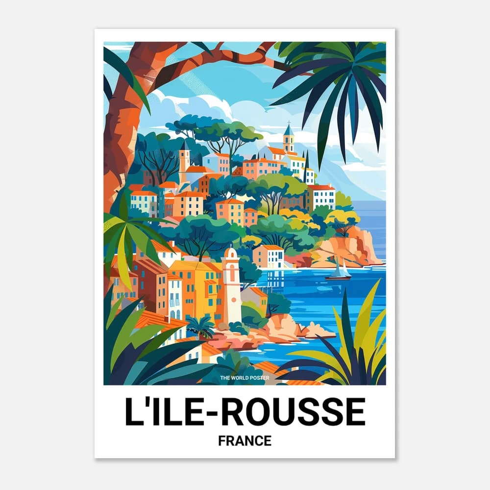 Affiche L'ÎLE-ROUSSE - Image 1 of 6