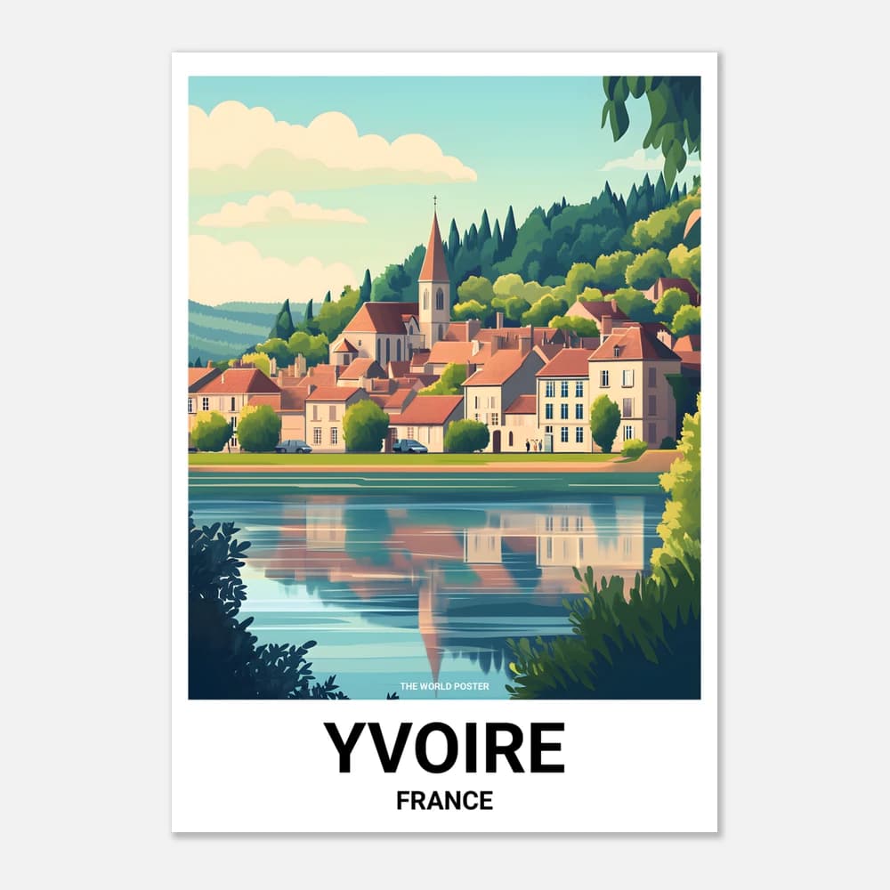 Affiche YVOIRE - Image 1 of 6